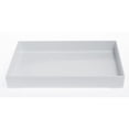 thumbnail image 1 of HUBERT® White Melamine Tray - 13 3/4" L x 9 3/4" W x 1 3/4" H, 1 of 7