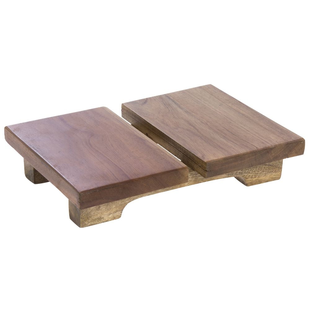 HUBERT Wood Pallet Display Riser Rectangular - 12