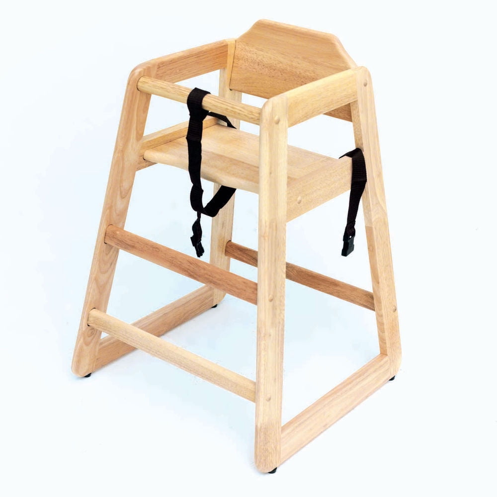 HUBERT® Wooden Youth High Chair 20 1/2" L x 18 1/2" W x 29" H