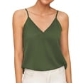 thumbnail image 1 of HUBERY Women Open Back V Neck Sleeveless Cami Top, 1 of 4