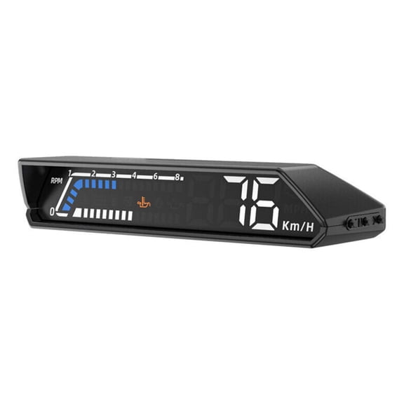 HUD Car Head Up Display Speedometer Digital Gauges Auto Fatigue Driving Reminder
