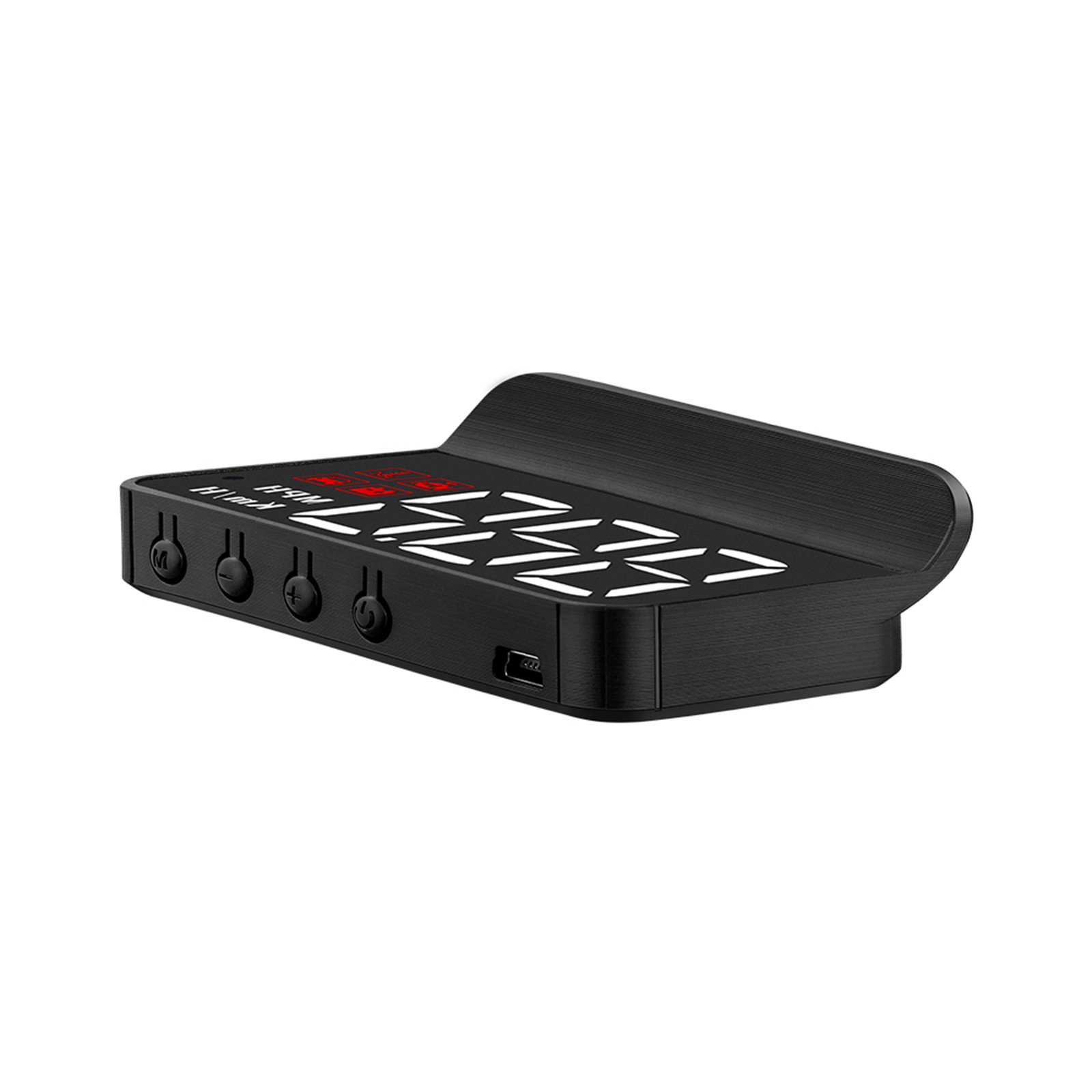 HUD Display - OBD/USB Powered, Multifunctional Speed/Temp/Voltage Monitor, for Car/Motorcycle Dashboard