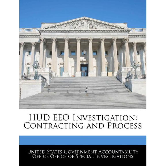 HUD Eeo Investigation: Contracting and Process Paperback