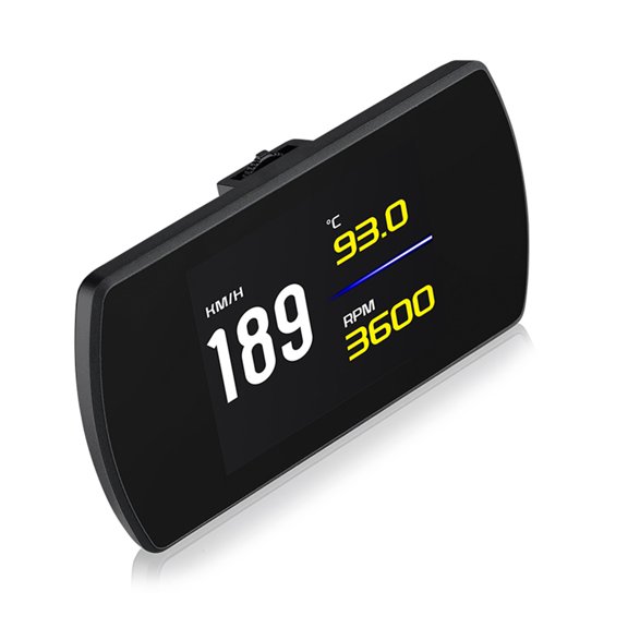 HUD Head-Up Digital Display Alarm Reminder Meter Speedometer Electronics Speed Clock Car Mileage Information
