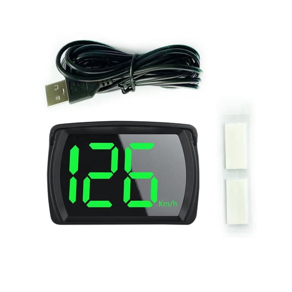 HUD Head Up Display KMH/ Digital Speed Meter Gauges LED Display Speedometer for Car Truck SUV Motorbike