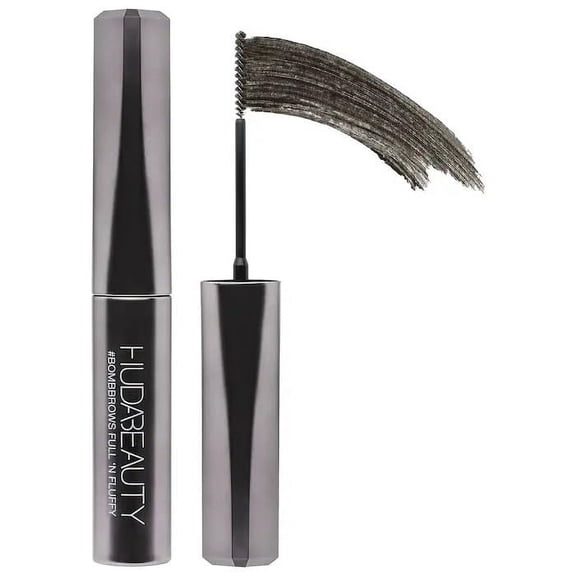 HUDA BEAUTY #BombBrows Full n Fluffy Volumizing Fiber Gel 8 Soft Black
