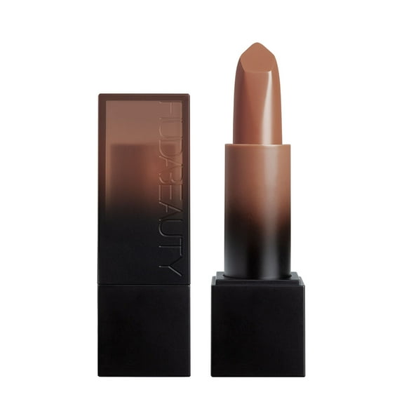 HUDA Beauty Bossy Browns Power Bullet Cream Glow Lipstick Goal Digger