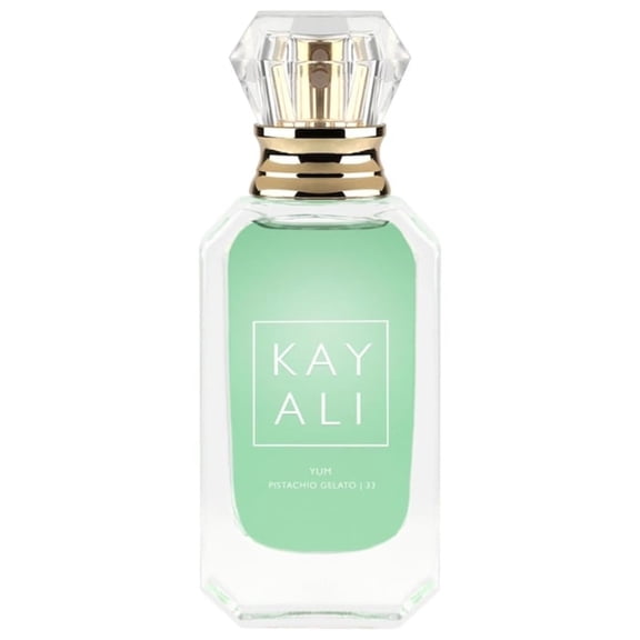 HUDABEAUTY KAYALI By Huda Beauty Yum Pistachio Gelato | 33 Eau de Parfum Intense Travel Size Spray (10 ml/0.33 fl oz)