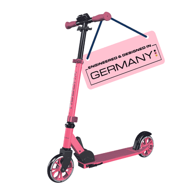 Hudora Scooter up 145 (57") Junior Berry - Lightweight - Age 3  - up to 132lb