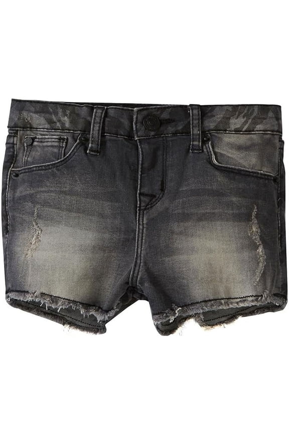 Crazy in Love Shorts (Toddler/Kid) - Thunder Black-6