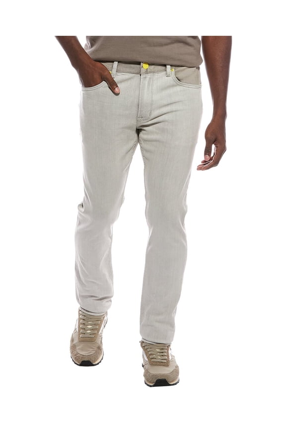 mens Beige Straight Fit Jean, 30, Tan