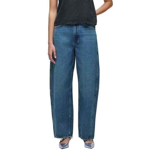 HUDSON Jeans womens Bailey Set Sail Barrel Leg Jean, 28, Blue