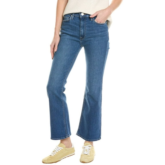 HUDSON Jeans womens Barbara High-Rise Pleasant Bootcut Crop Jean, 23, Blue