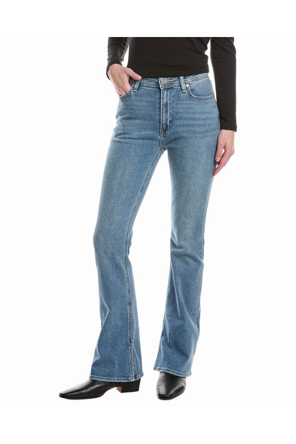 womens Barbara High-Rise Reflection Bootcut Jean, 25, Blue
