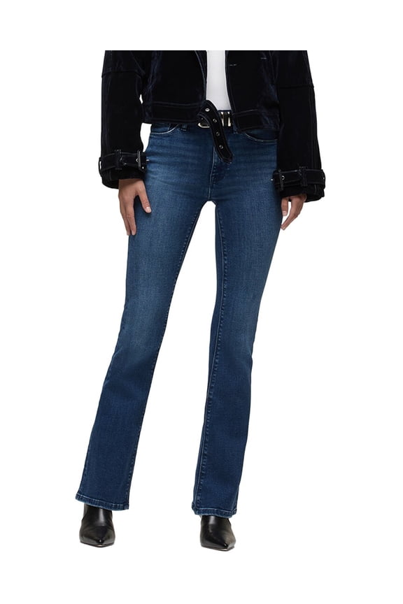 womens Barbara Leap Year Boot Cut Jean, 24, Blue