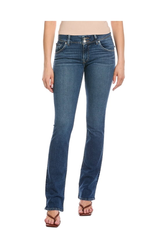 womens Beth Mid-Rise Olympic Baby Bootcut Jean, 27, Blue