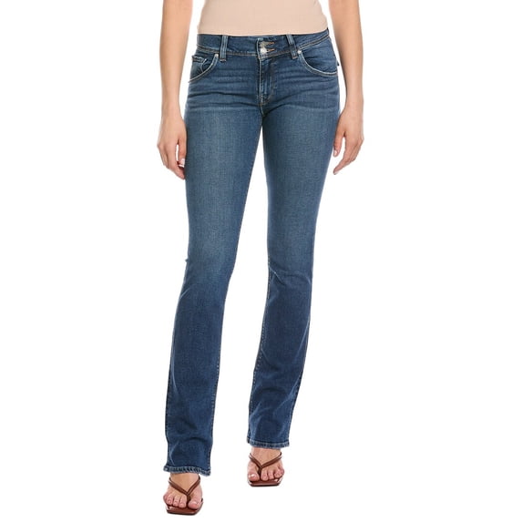 HUDSON Jeans womens Beth Mid-Rise Olympic Baby Bootcut Jean, 31, Blue