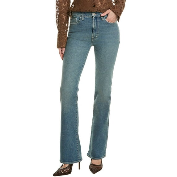 HUDSON Jeans womens Blair High-Rise Stein Bootcut Jean, 28, Blue