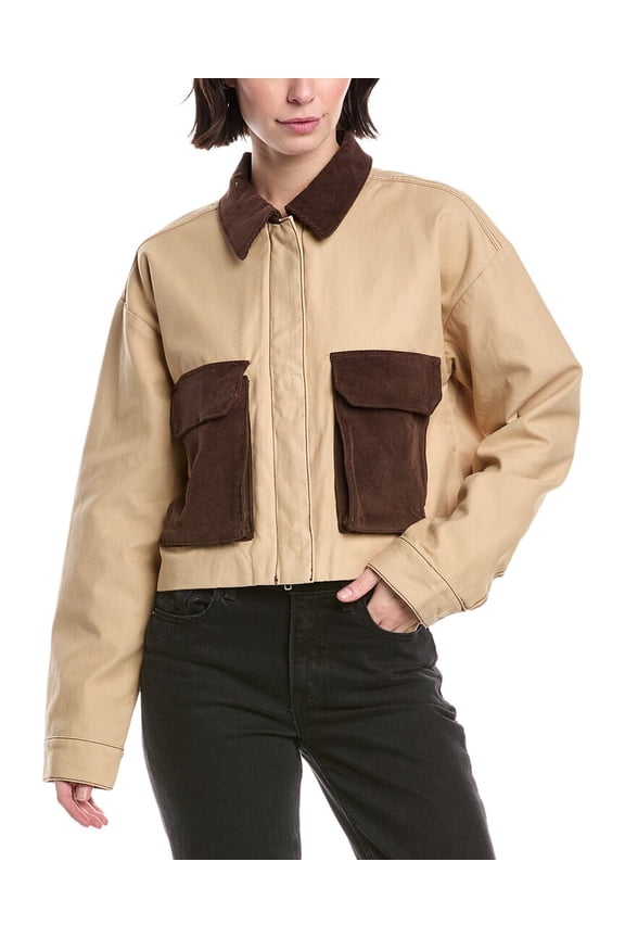 womens Chore Jacket, xs, Black