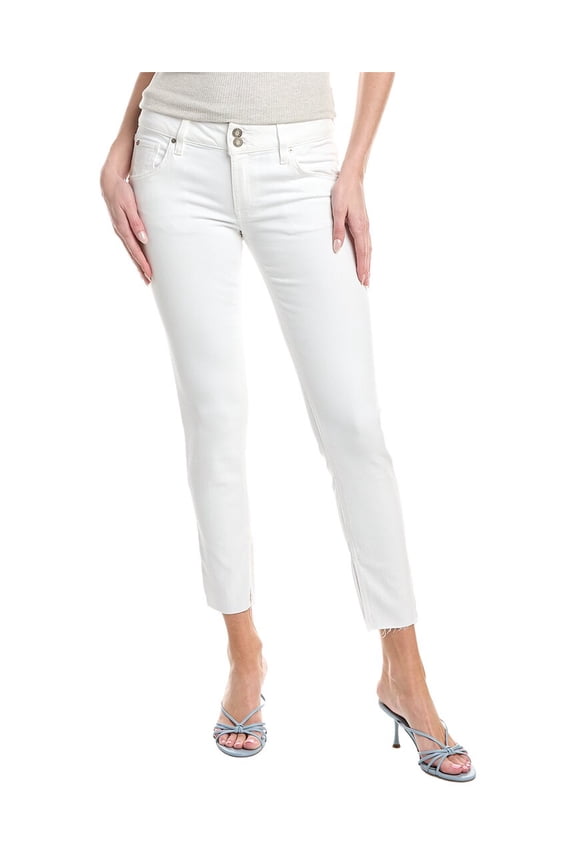womens Collin White Skinny Jean, 24, White