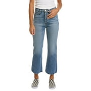 HUDSON Jeans womens  Faye Canal Ultra High-Rise Bootcut Crop Jean, 24, Blue