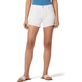 thumbnail image 1 of HUDSON Jeans womens  Gemma Mid-Rise Clean White Short, 26, 1 of 4