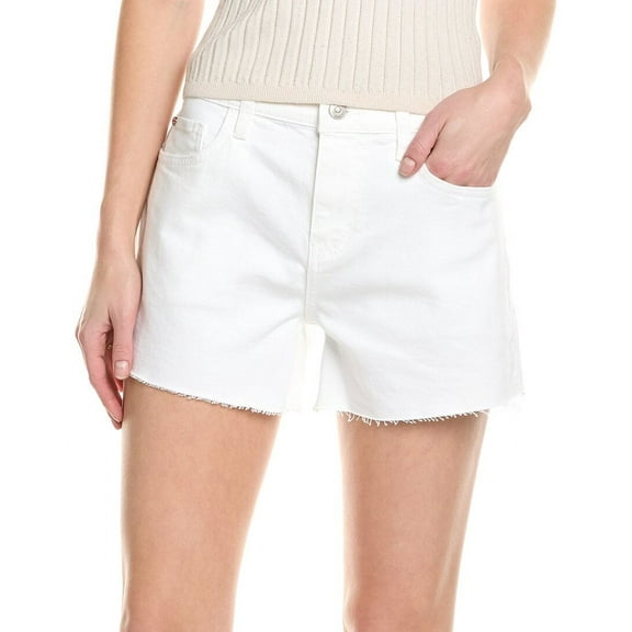 HUDSON Jeans womens Gracie White Short, 33, White