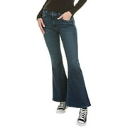 HUDSON Jeans womens  Heidi Alma High-Rise Flare Jean, 25, Blue