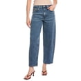 thumbnail image 1 of HUDSON Jeans womens  High-Rise Barrel Leg Tucker Jean, 28, Blue, 1 of 3