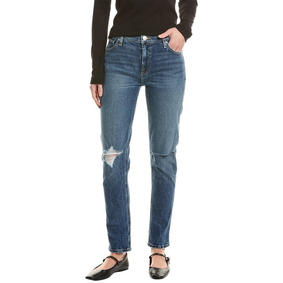 HUDSON Jeans womens JOE’S Jeans Lana Slim Tight Rope Boyfriend Jean, 23, Blue