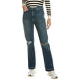 thumbnail image 1 of HUDSON Jeans womens  Jade High-Rise Seascape Loose Fit Straight Leg Jean, 23,, 1 of 3
