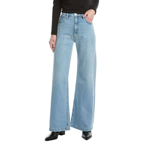 HUDSON Jeans womens Jodie High-Rise Americana Loose Wide Leg Jean, 26, Blue