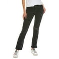 thumbnail image 1 of HUDSON Jeans womens  Nico Mid-Rise Black Ash Destruct Straight Ankle Jean, 28,, 1 of 3