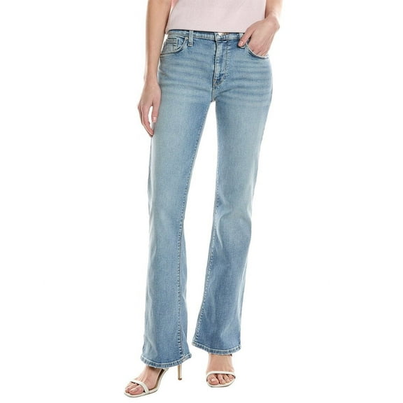 HUDSON Jeans womens  Nico Mid-Rise Butterfly Bootcut Jean, 25, Blue