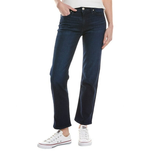 HUDSON Jeans womens  Nico Mid-Rise Rescue Straight Ankle Jean, 25, Blue