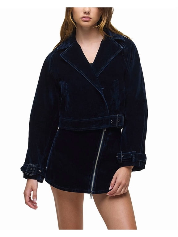 womens Raglan Moto Jacket, xs