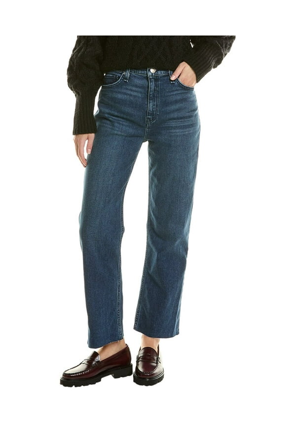 womens  Remi High-Rise Straight Ankle Pant, 23, Blue