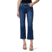 HUDSON Jeans womens  Remi Quince High-Rise Straight Crop Jean, 27, Blue