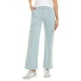 thumbnail image 1 of HUDSON Jeans womens  Rosalie Light Grey High-Rise Wide Leg Jean, 27, Grey, 1 of 2