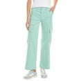 HUDSON Jeans womens Rosalie Light Sage HighRise Wide Leg Jean, 30