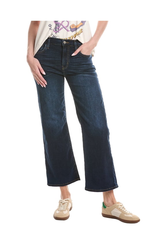 womens Rosalie Woolf High-Rise Wide Leg Jean, 27