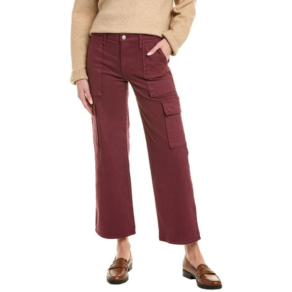 HUDSON Jeans womens  Rosalie Zinfandel Wide Leg Jean, 24, Purple