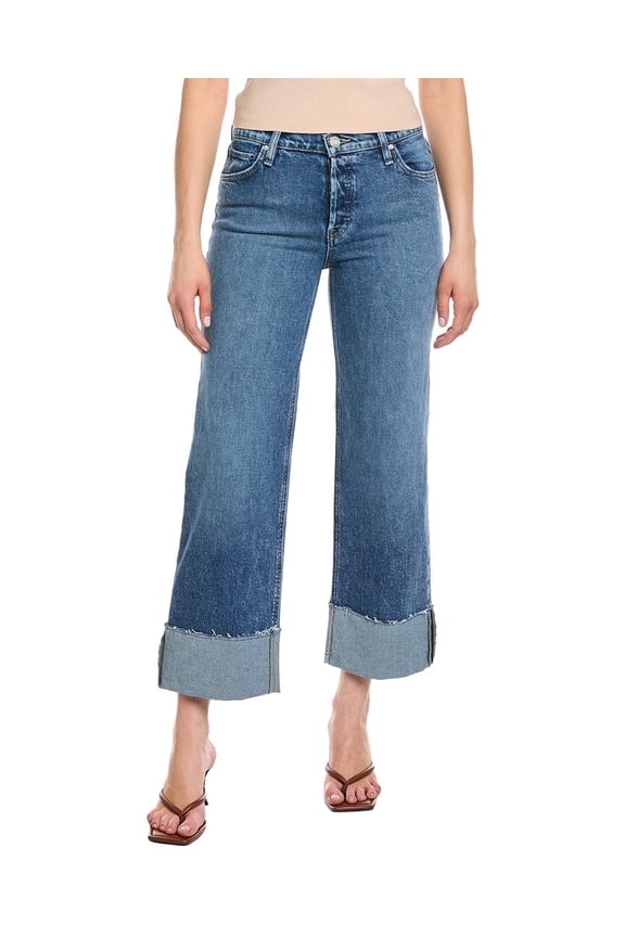 womens Rosie High-Rise Mallorca Wide Leg Jean, 26, Blue