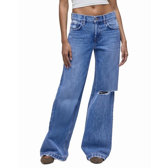 HUDSON Jeans womens  Rylee Low-Rise Loose Pant, 32