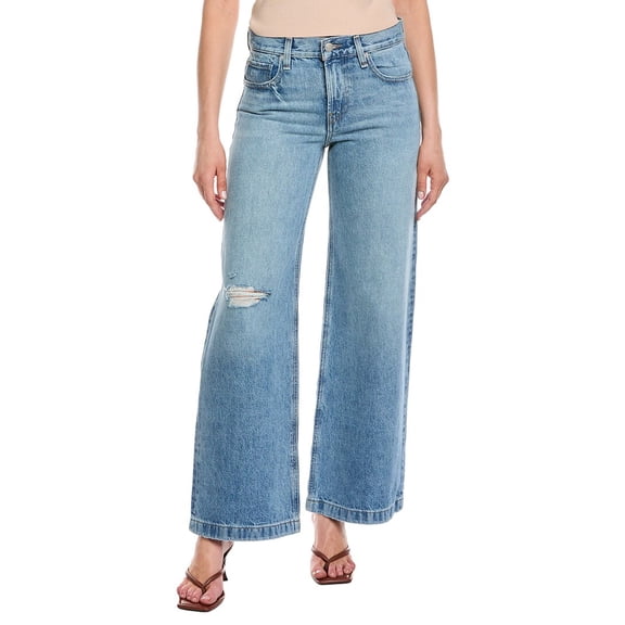 HUDSON Jeans womens Rylee Low-Rise Monarch Loose Jean, 24, Blue