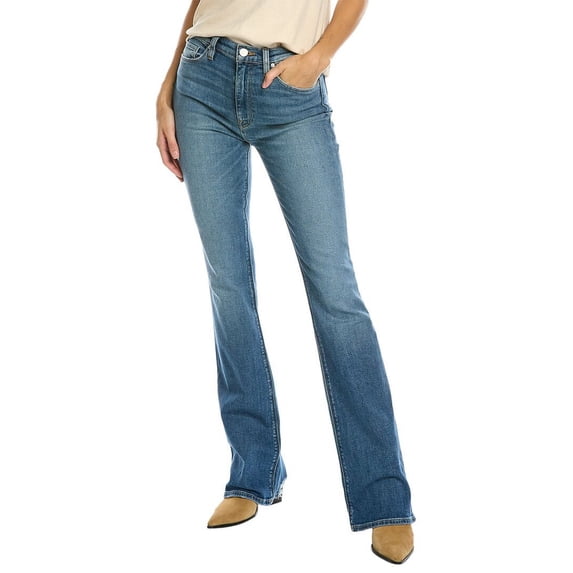 HUDSON Jeans womens Stage High-Rise Baby Bootcut Jean, 28, Blue