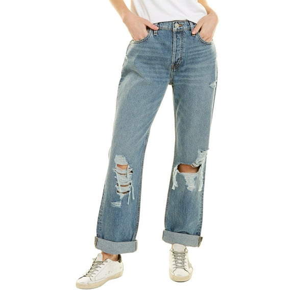 HUDSON Jeans womens  Thalia Feel Alive Loose Fit Jean, 23, Blue