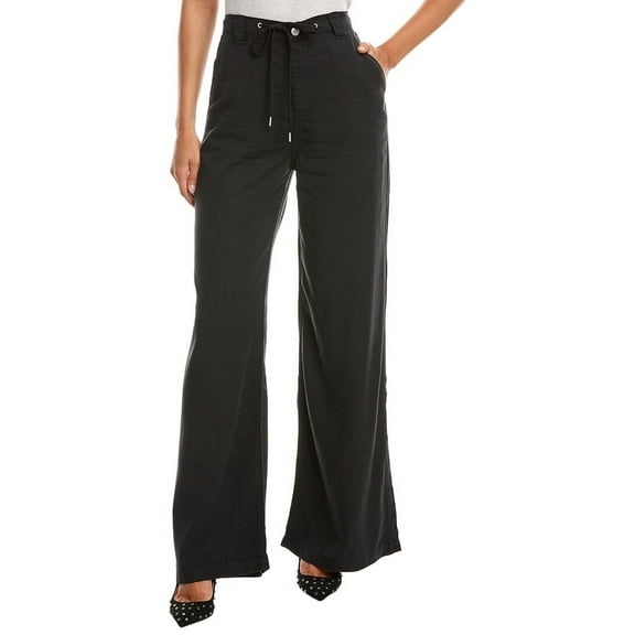 HUDSON Jeans womens  Tie-Front Pant, 31, Black