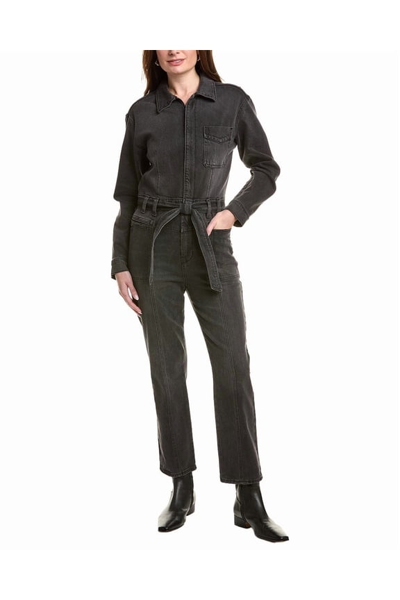 womens  Utility Jumpsuit, m, Black