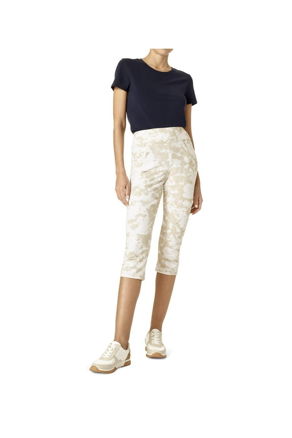 Game Changing High-Rise Shorter Capris Khaki Tie-Dye SM (US Women's 4-6) 19